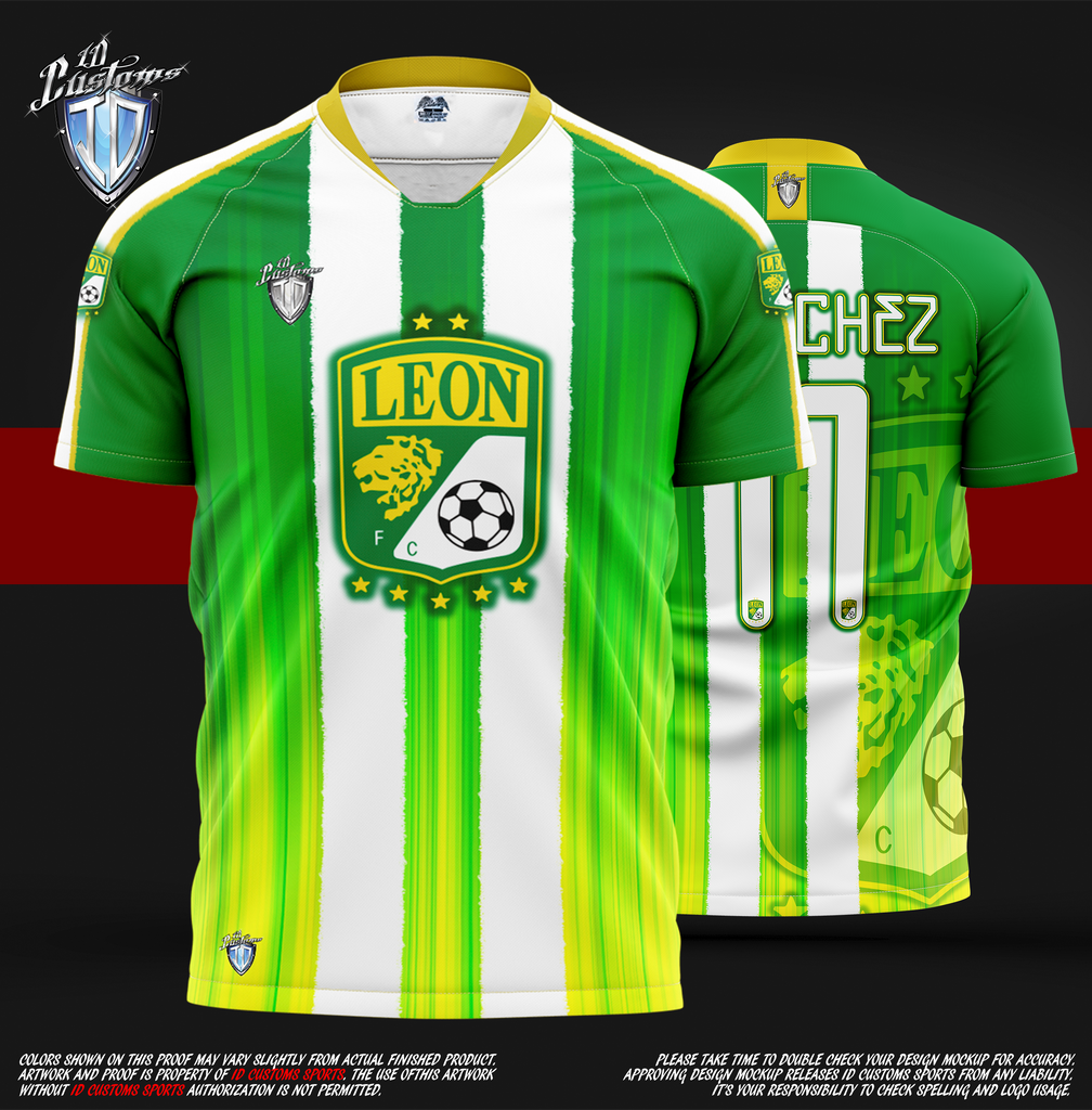 leon soccer jersey