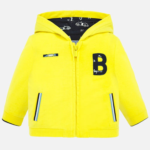 boys yellow hoodie