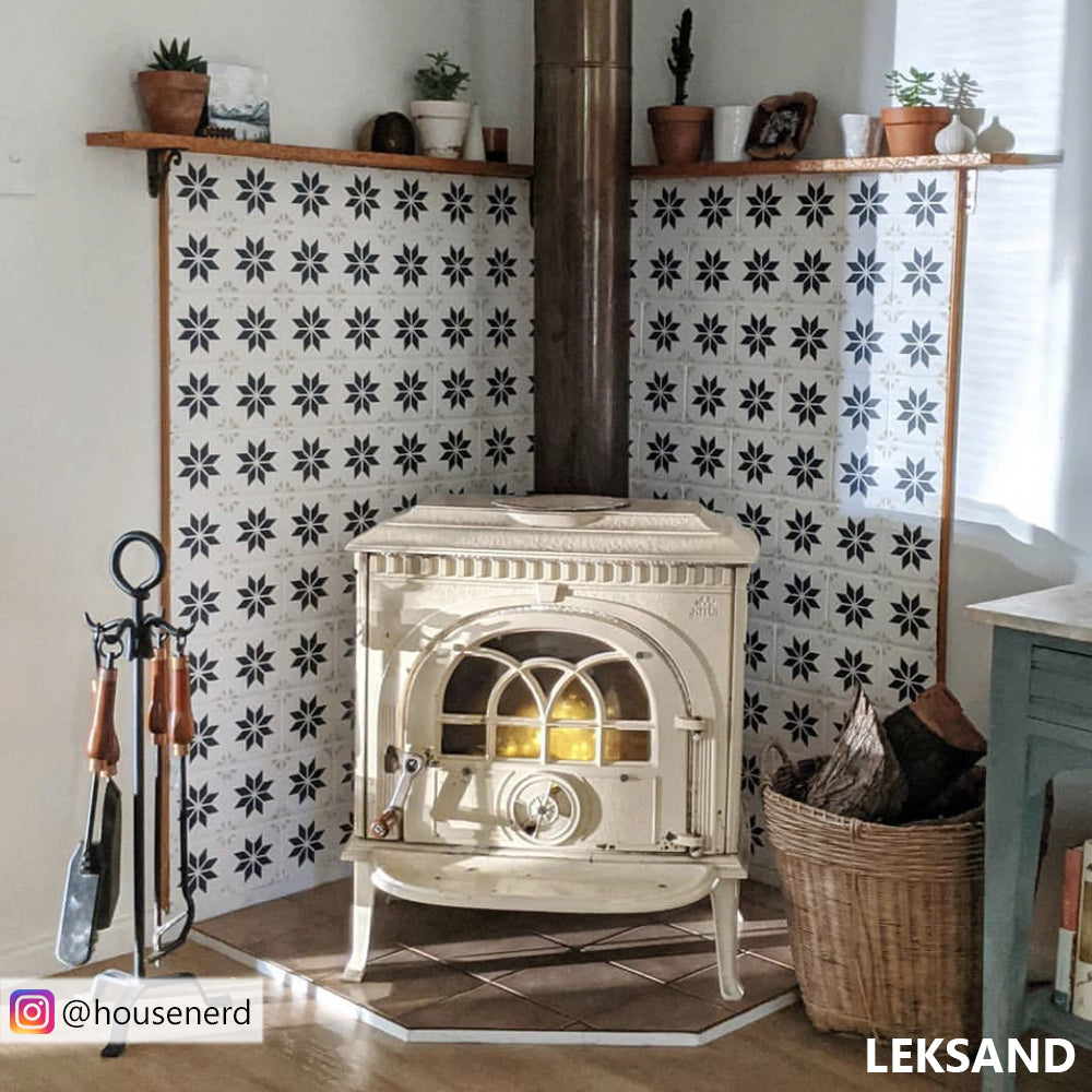 SHOP our Leksand tile stencil