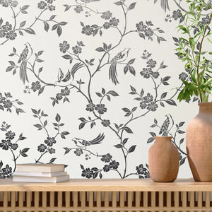 NEW! Botanica Flower Wall Mural Stencil