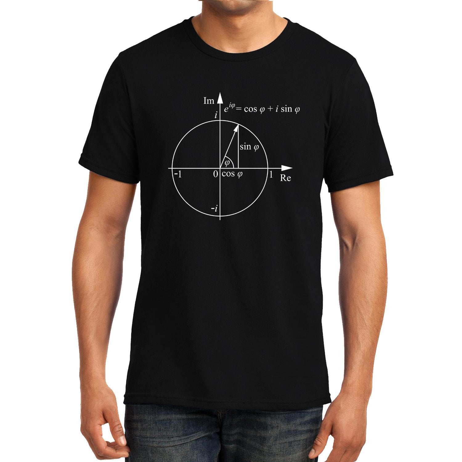 Euler's Formula , Math , Trignometry , Unisex Graphic T-Shirt - GeekDawn