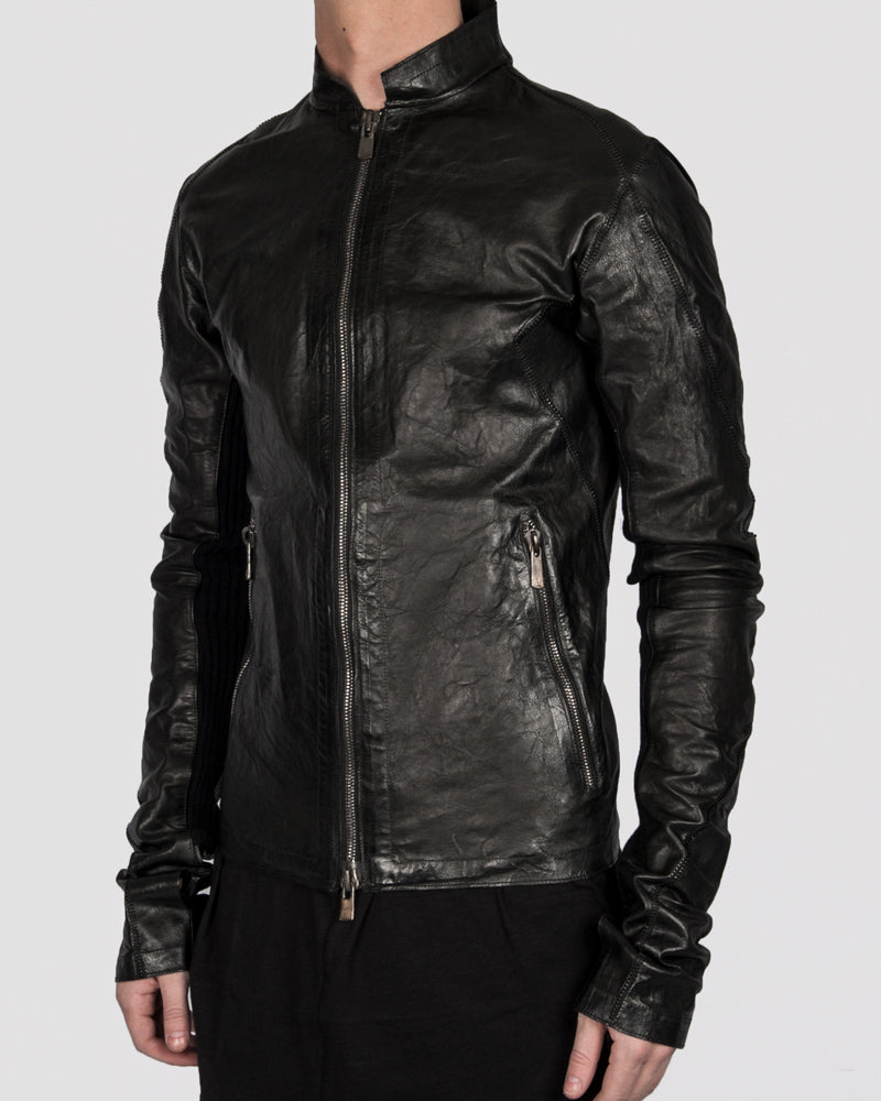Leon Louis - Enos scar leather jacket