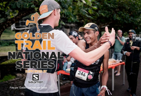 Abraham Hernández cruz en la final de la Golden Trail National Series