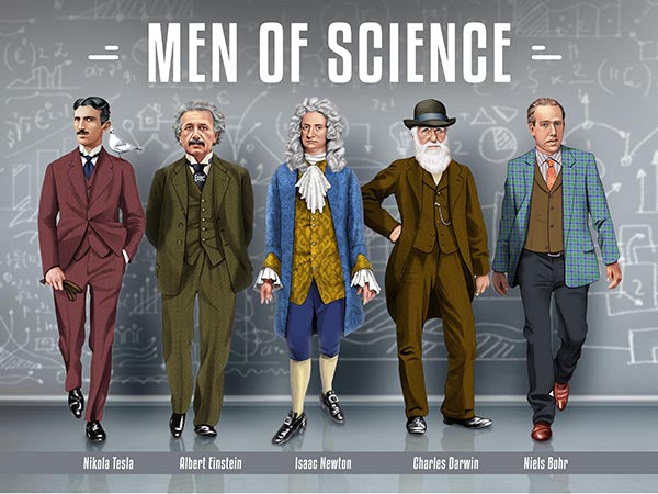 Men of Science Poster – Anatomology