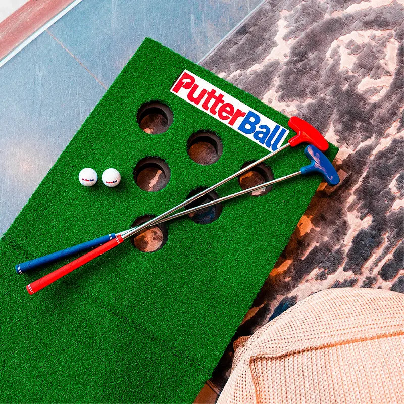 PutterBall Backyard Game - Best Golf Putting Green For Indoors & Outdoors