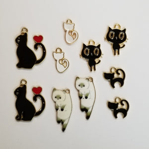 Charms 10 Pack, Meow