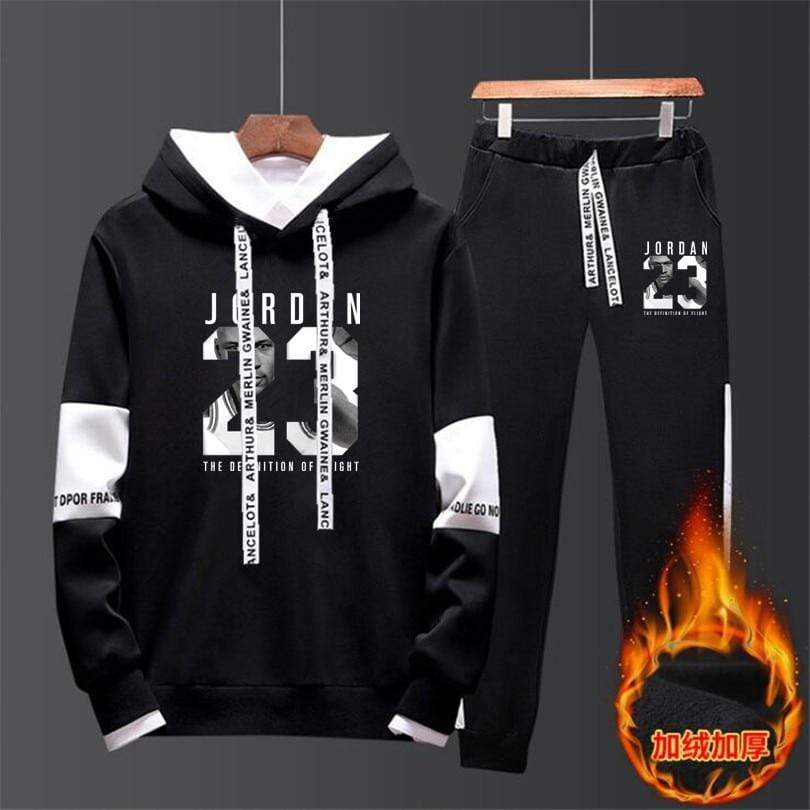 Size 4XL Outwear Hoodies Sportwear Sets