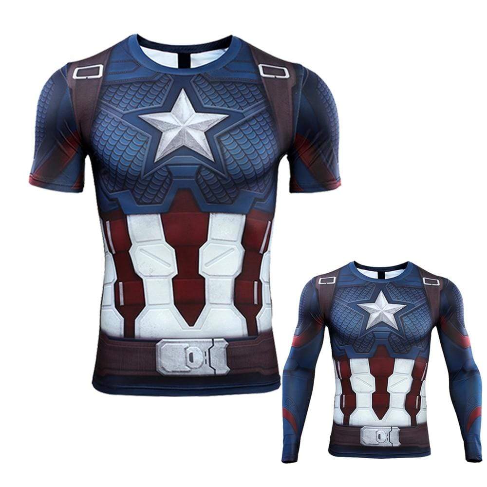 captain america 3d t shirt