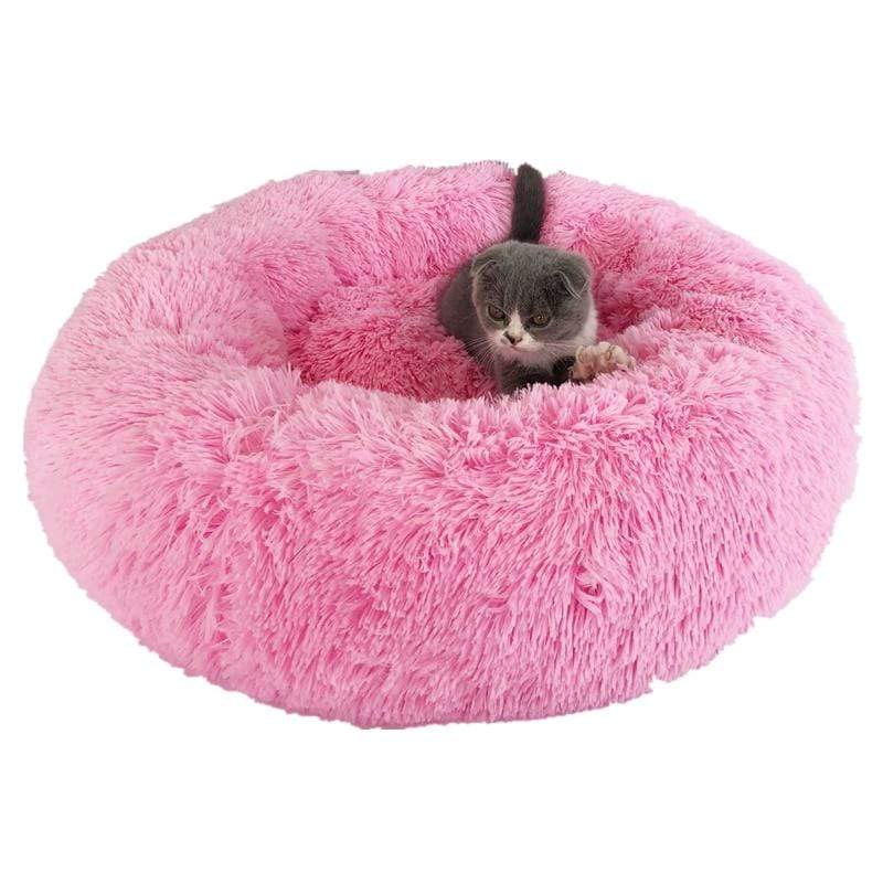 round cat plush