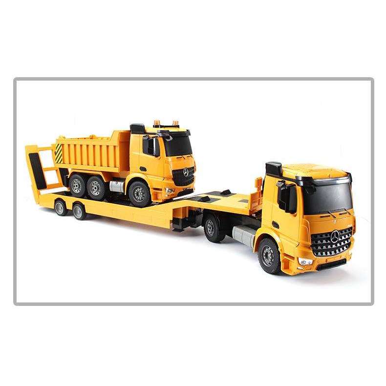 rc lorry and trailer