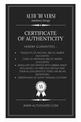 baltic amber certificate of authenticity