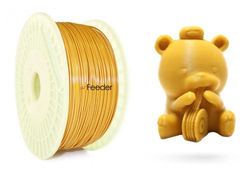 BotFeeder PLA Caramel Filament & BoFee Bear