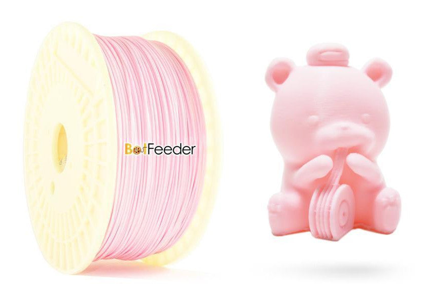 BotFeeder PLA Macaron Pink Filament & BoFee Bear