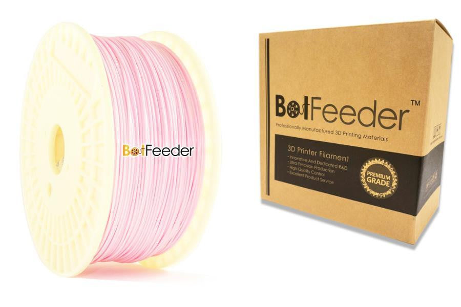 BotFeeder PLA Macaron Pink Filament in the Box