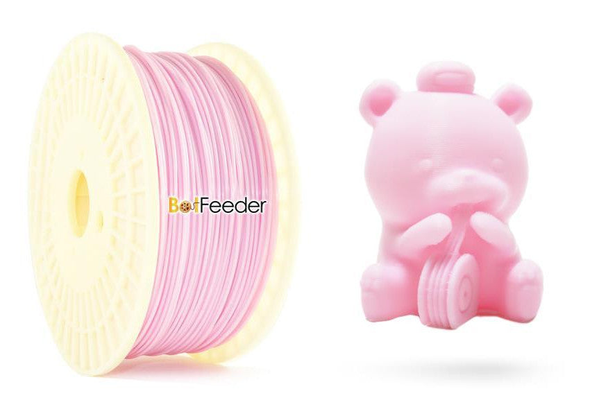 BotFeeder PLA Macaron Purple Filament & BoFee Bear