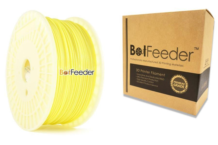 BotFeeder PLA Macaron Yellow Filament in the Box