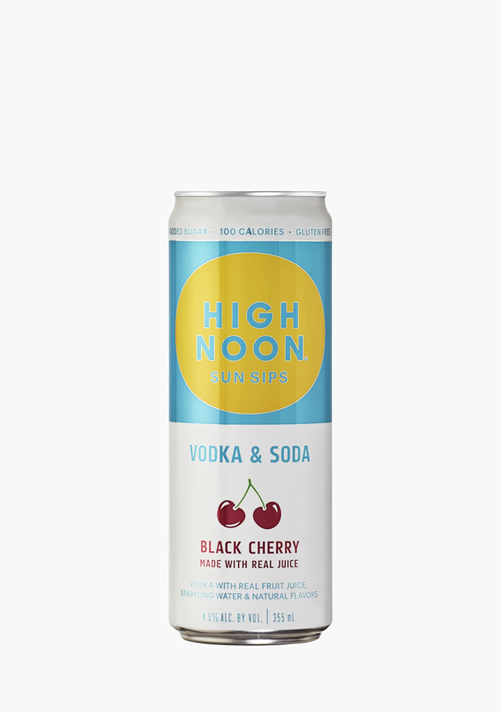 High Noon Black Cherry Vodka And Soda 4 X 355ml Willow Park Wines And Spirits 9029