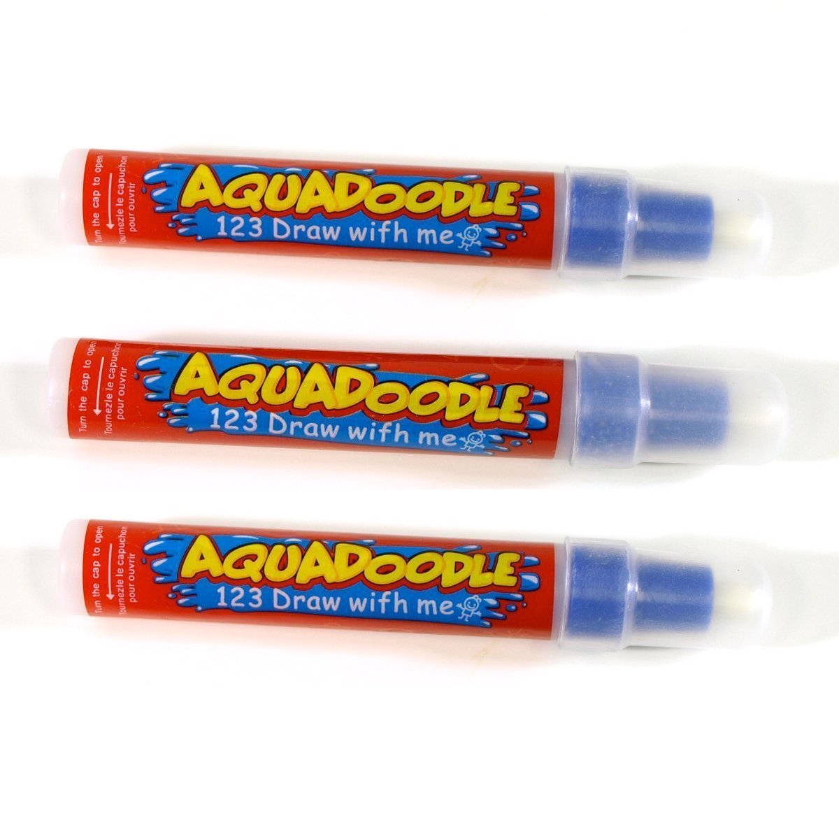 Aquadraw Aquadoodle New Replacement Water Pens 3 Pack Wrapables