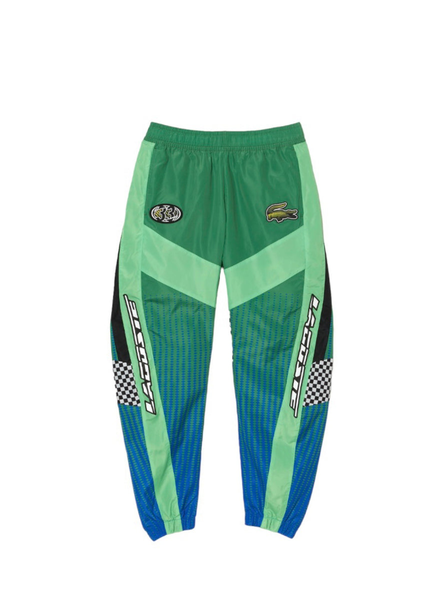 Lacoste Track Pants - Ombré Racing Checkerboard Print - Green-I94 - XH ...