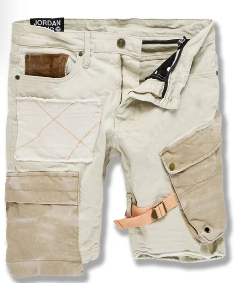 Jordan Craig Shorts - Cargo Strap - Cream - 4399