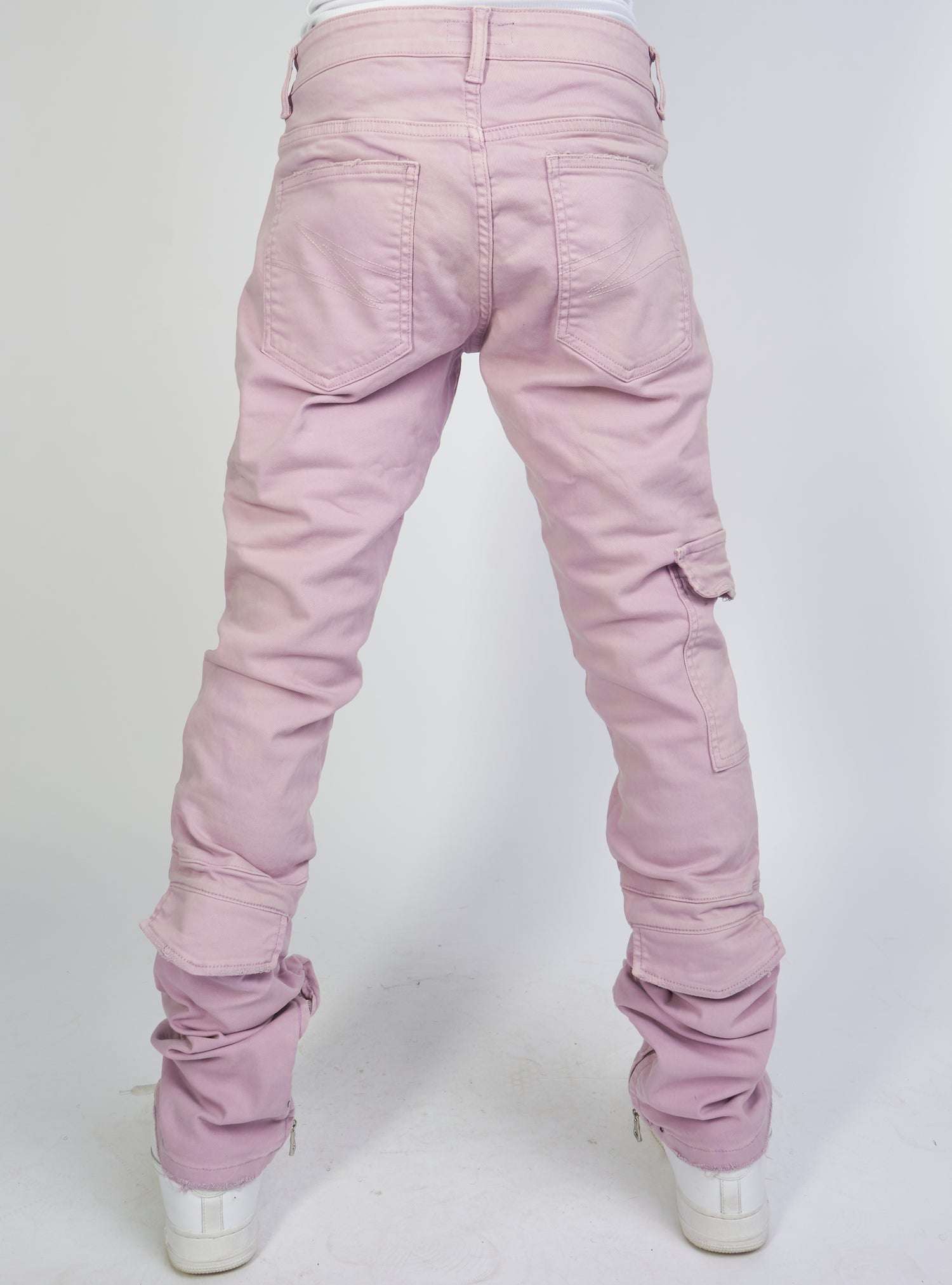 Politics Jeans Skinny Stacked Cargo Lavender Murphy509 Vengeance78 