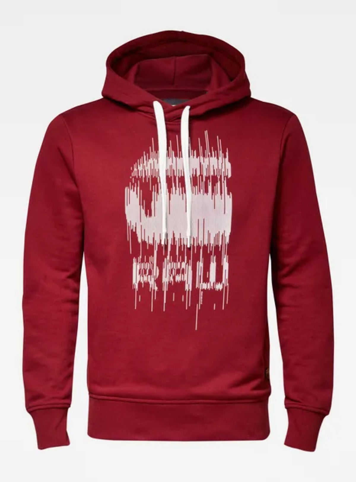 red hoodie graphic