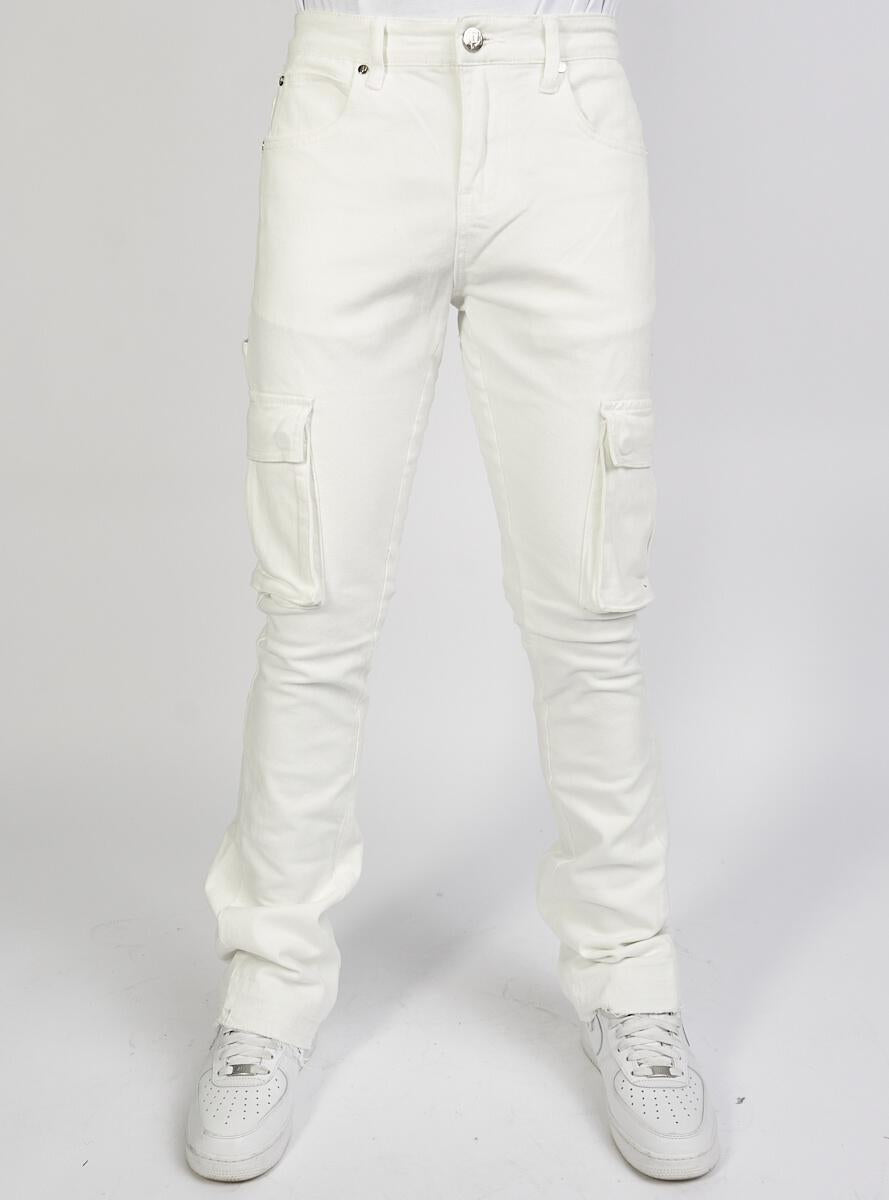 Politics Jeans - Mott - Flare Stacked - White - 506 – Vengeance78