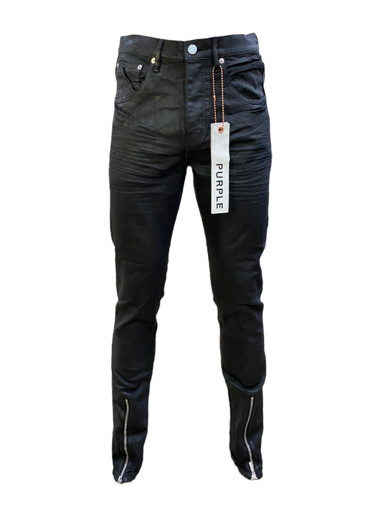 PURPLE BRAND Black denim jeans - www.shape-obstacles.com