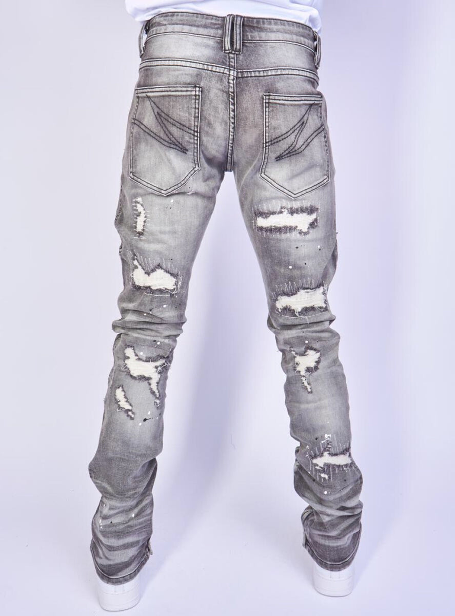 Politics Jeans - Ramsey - Skinny Stacked - Slate Wash - 512 – Vengeance78