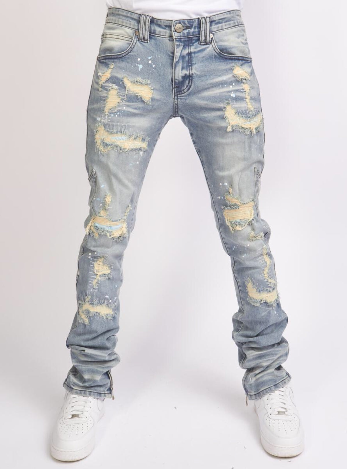 Politics Jeans - Ramsey - Skinny Stacked - Cool Blue - 514 – Vengeance78