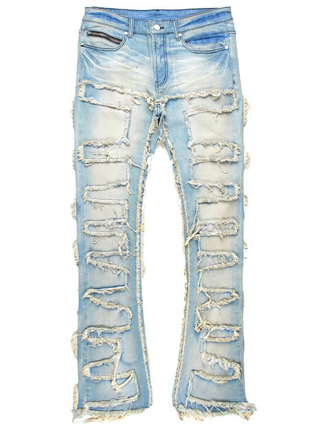 Rockstar Original Jeans - Shake Stacked - Blue - RSM9866 – Vengeance78