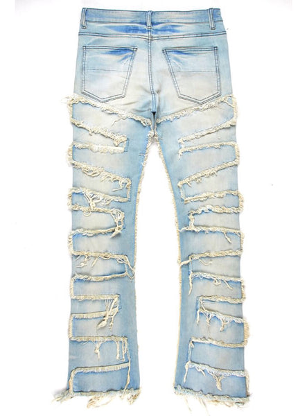 Rockstar Original Jeans - Shake Stacked - Blue - RSM9866 – Vengeance78