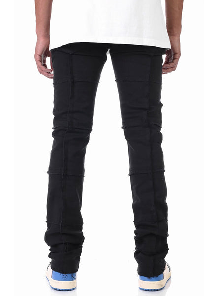 KDNK Jeans - Stacked Cut & Sew - Black - KNB3197 – Vengeance78