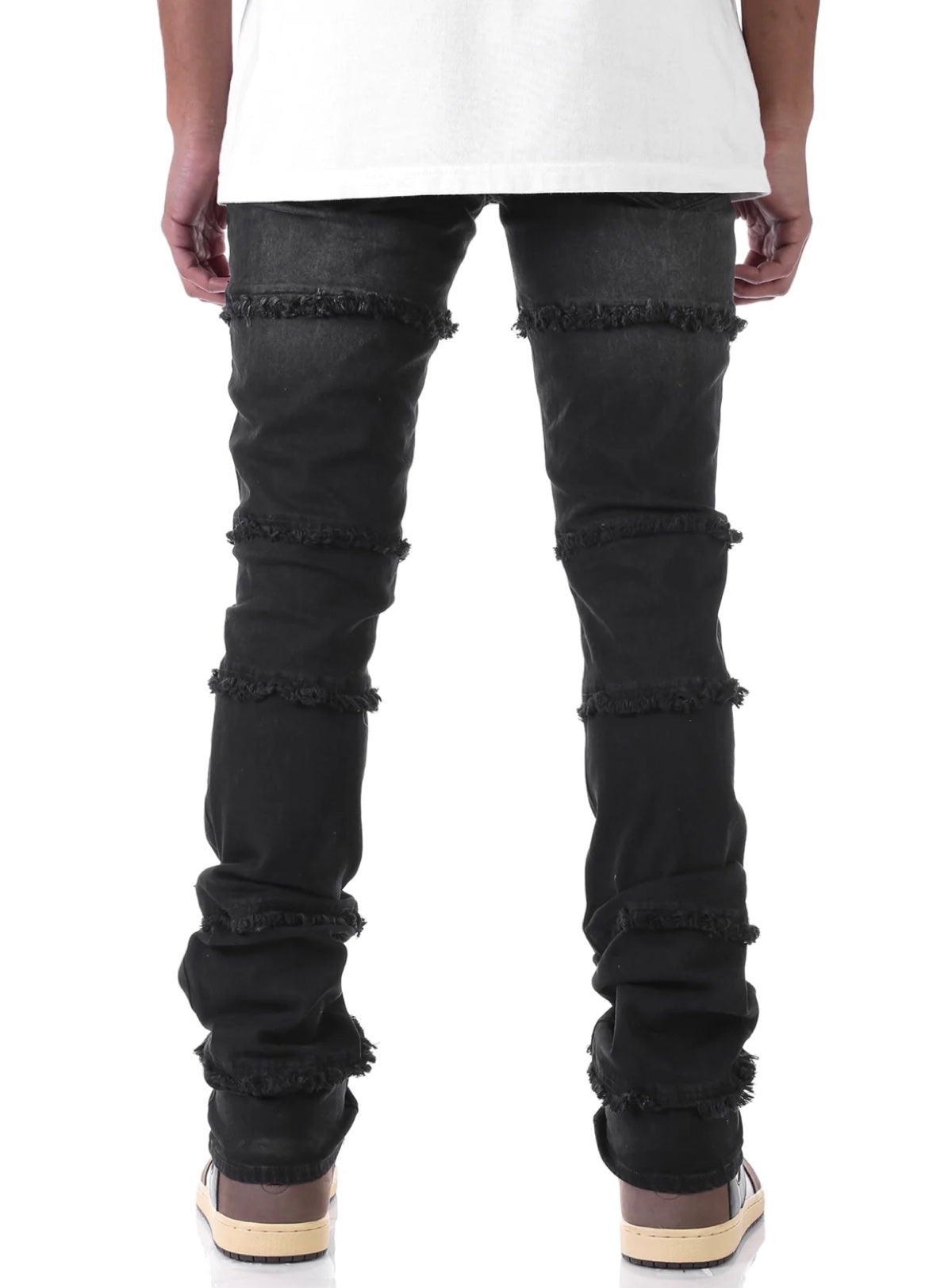 Kdnk Jeans - Panelled Stacked - Black - KND4451 – Vengeance78