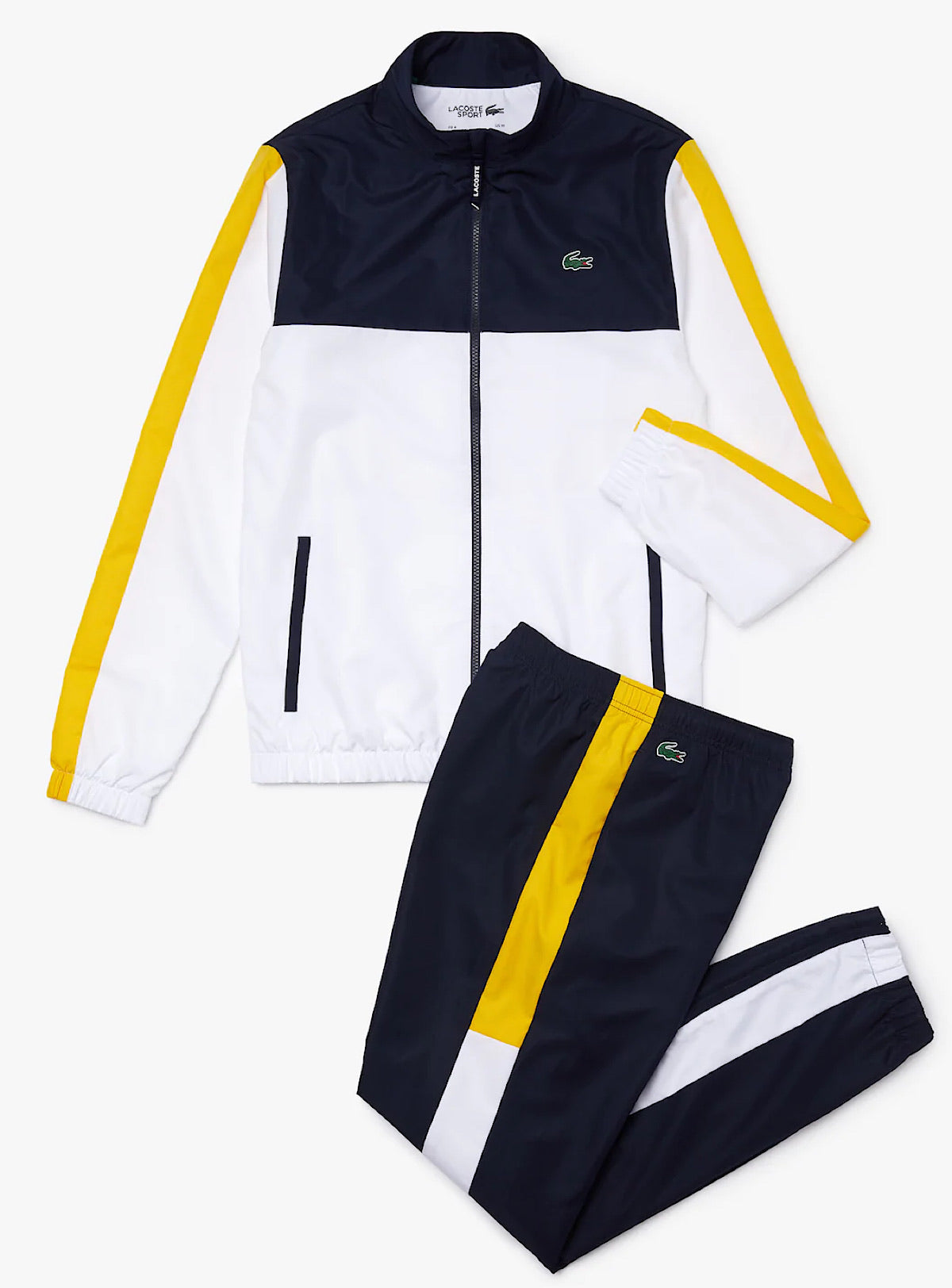 navy lacoste tracksuit