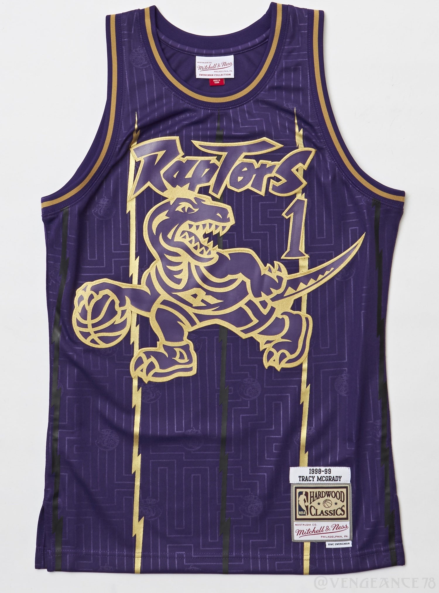 raptors mitchell and ness jersey