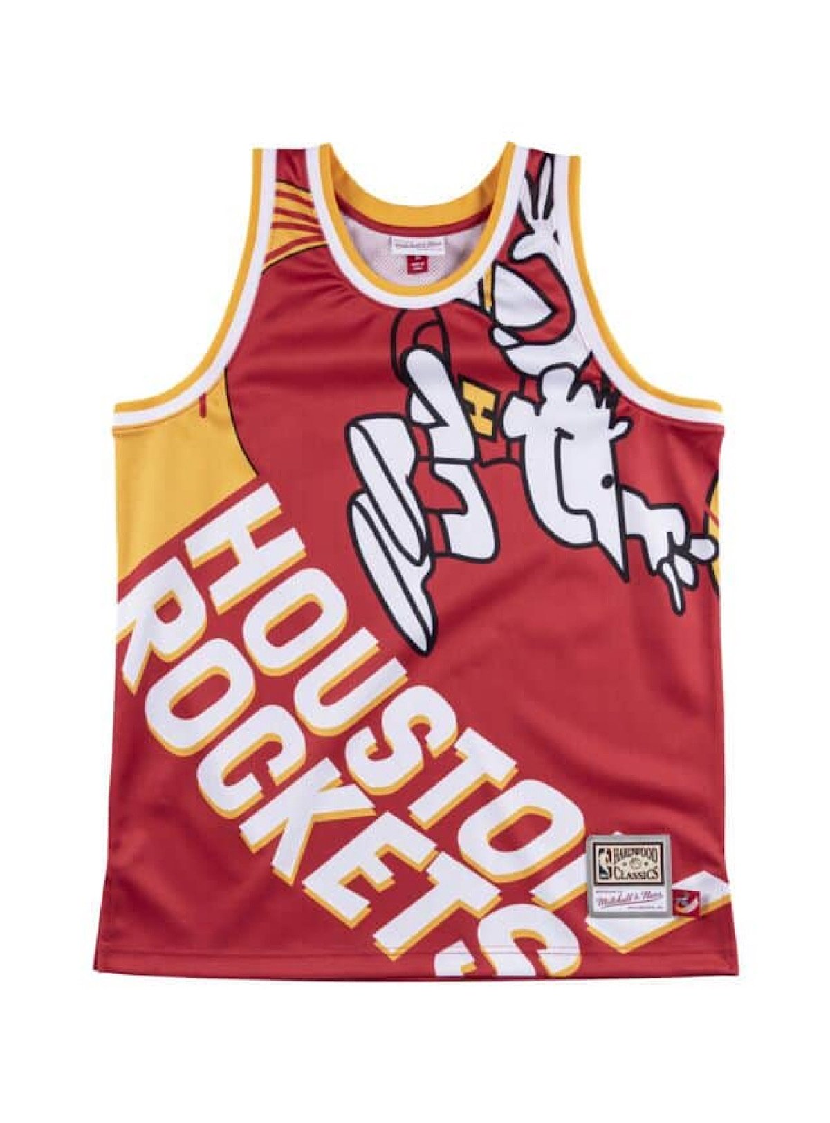 rockets red and yellow jersey