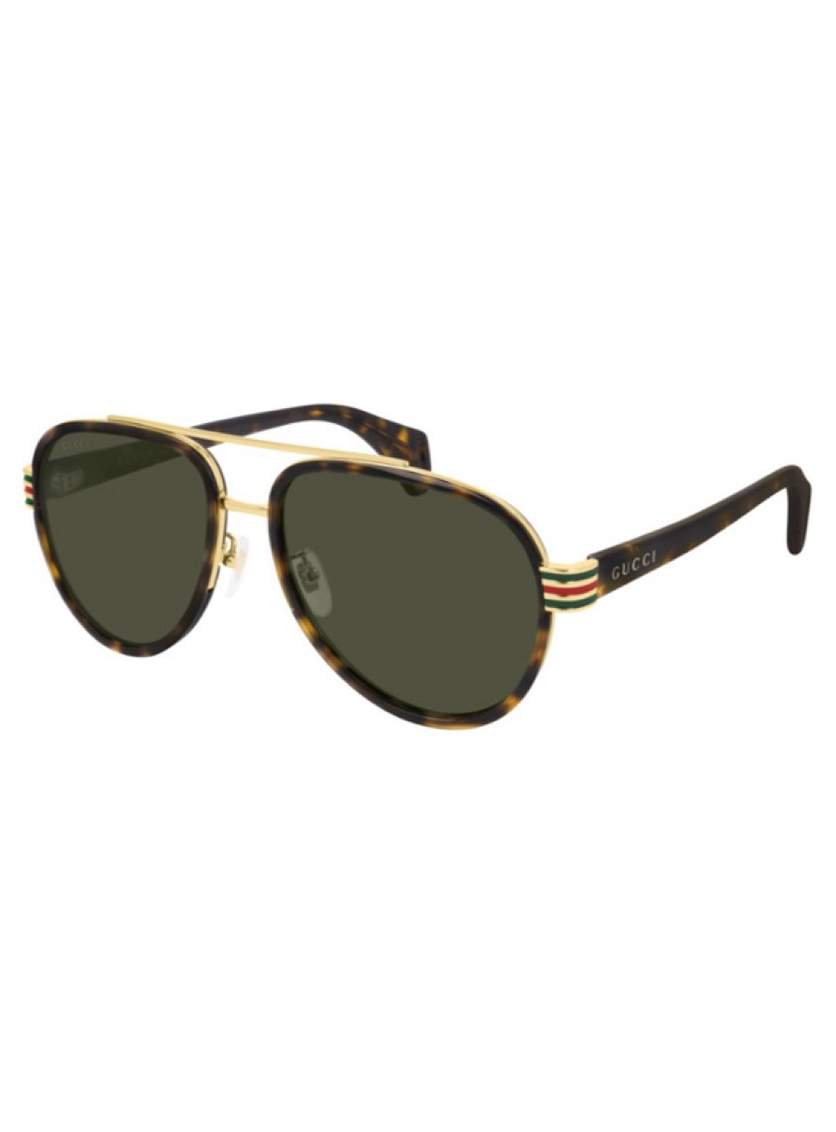 Gucci Sunglasses - Green - GG0447 003 