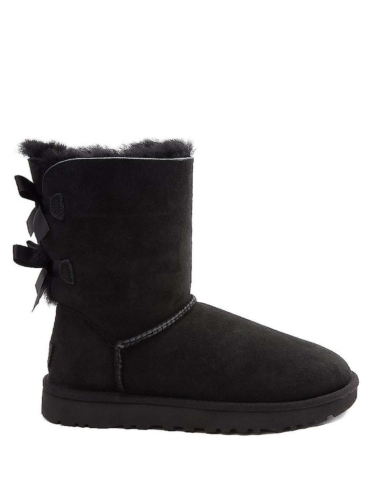 ugg black bailey bow boots