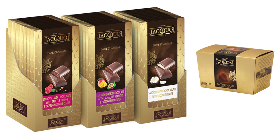 Assortiment de chocolat de noël lait JACQUOT : le sachet de 100g à Prix  Carrefour