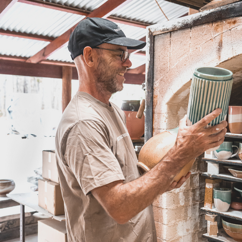 Matt Griffiths With A Pottery For The Planet VAse