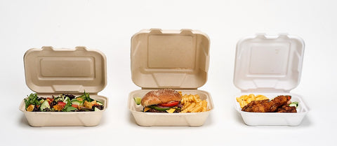 Compostable takeaway containers