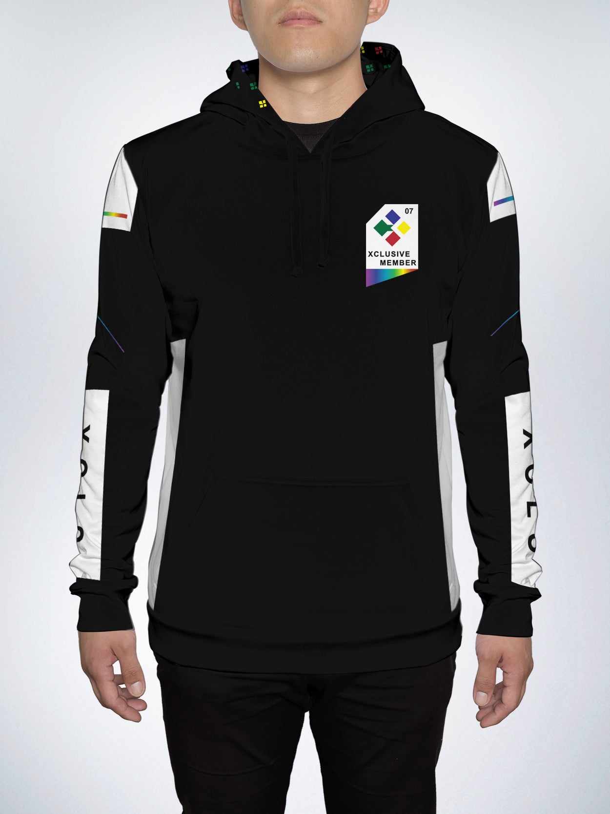 spectrum pullover hoodie