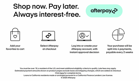 Does  have Afterpay: How can you use Afterpay on