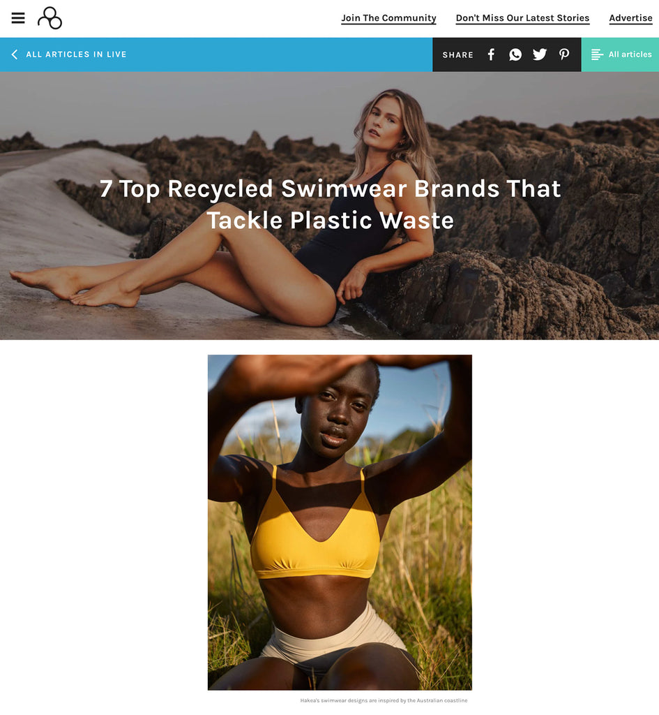 recycled swimwear brands