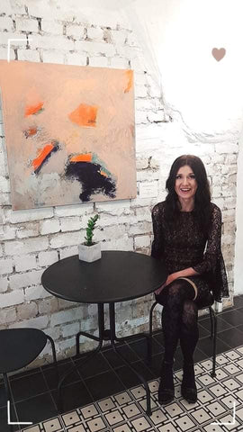 Liis Koger portrait at Telliskivi Loomelinnaku galerii