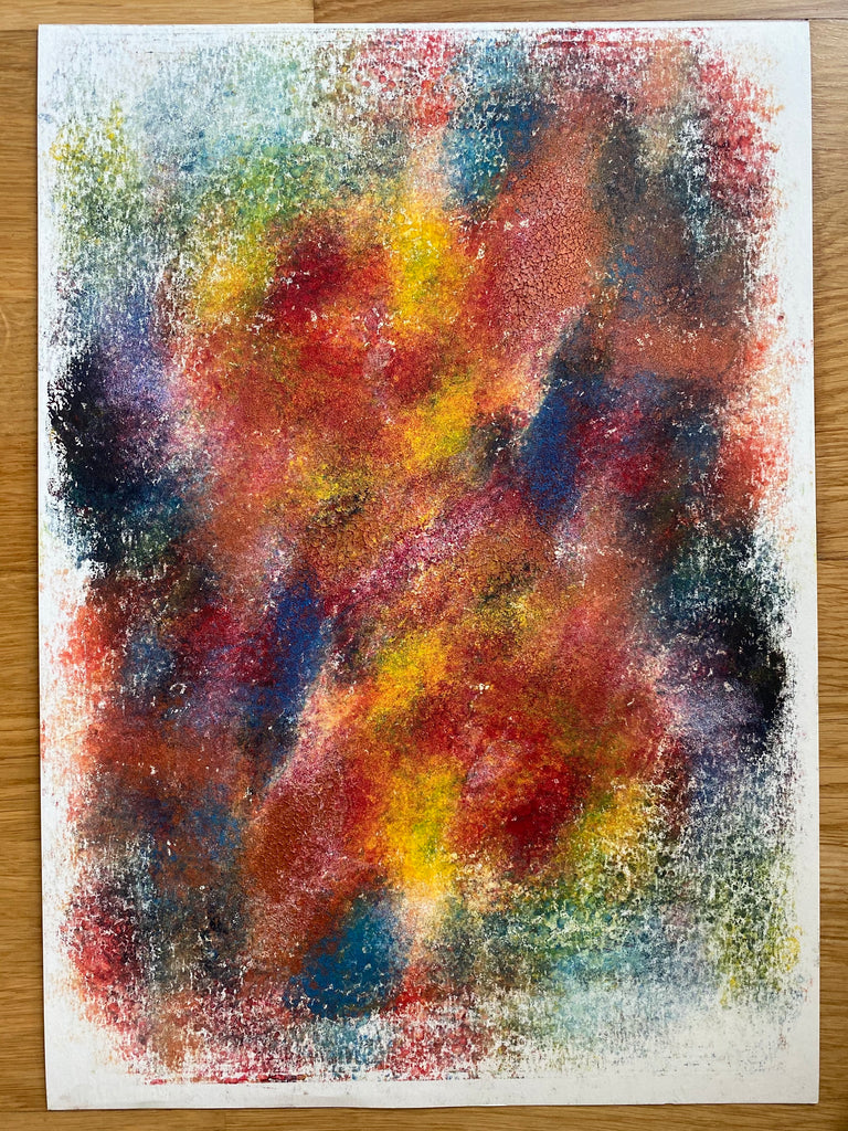 Liis Koger artwork oil colours on paper