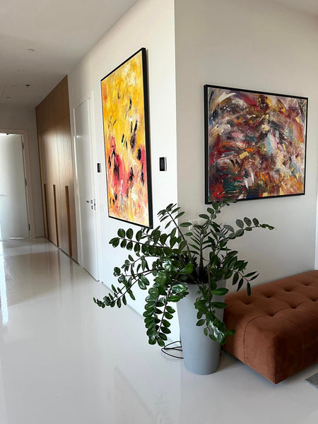 What Does An Abstract Art Piece Add To A Home, Liis Koger