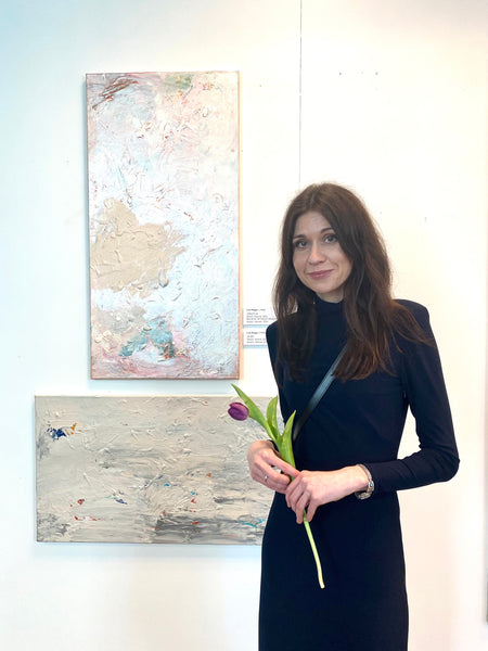Liis Koger Museum Of New Art Female abstract artist painter poetess