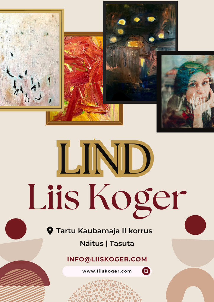 LIND BIRD Liis Koger Tartu Kaubamaja exhibition